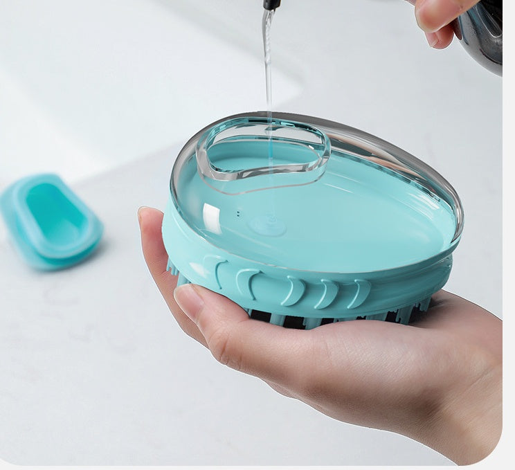 New Pet Bath Brush Rub Massage Grooming Tool