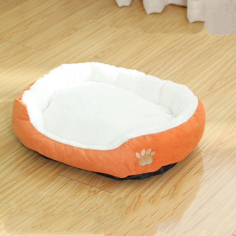 Removable Washable Round Kennel Bed for Pets