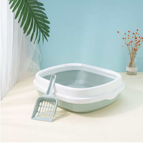 Pet Large Detachable Anti Splash Litter Box Supplies