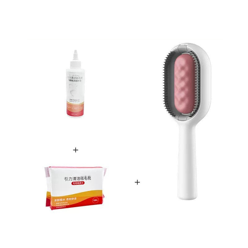 Pet Dematting and Hair Removal Grooming Brush for Pets