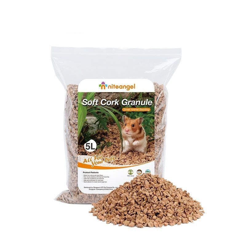 Oak Cork Hamster Bedding Dust Free Landscaping Supplies For Pet Care
