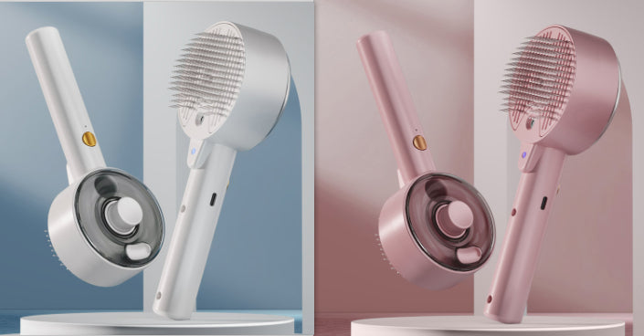Self-Cleaning Steam Hair Removal Brush for Pets