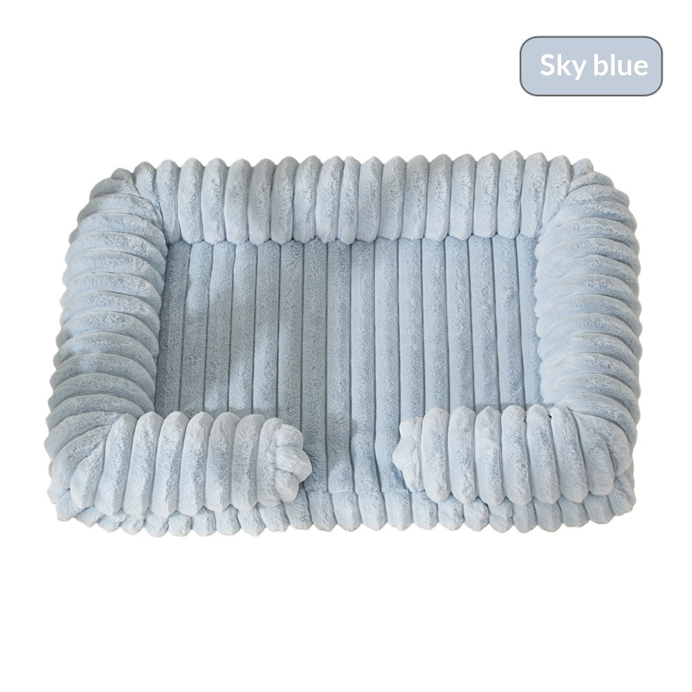Warm Large Pet Bed Soft Sleeping Mat Indoor Outdoor