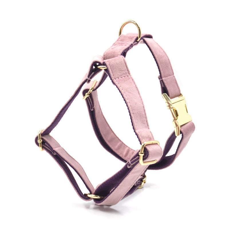 Pet Green Velvet Collar Leash Accessories