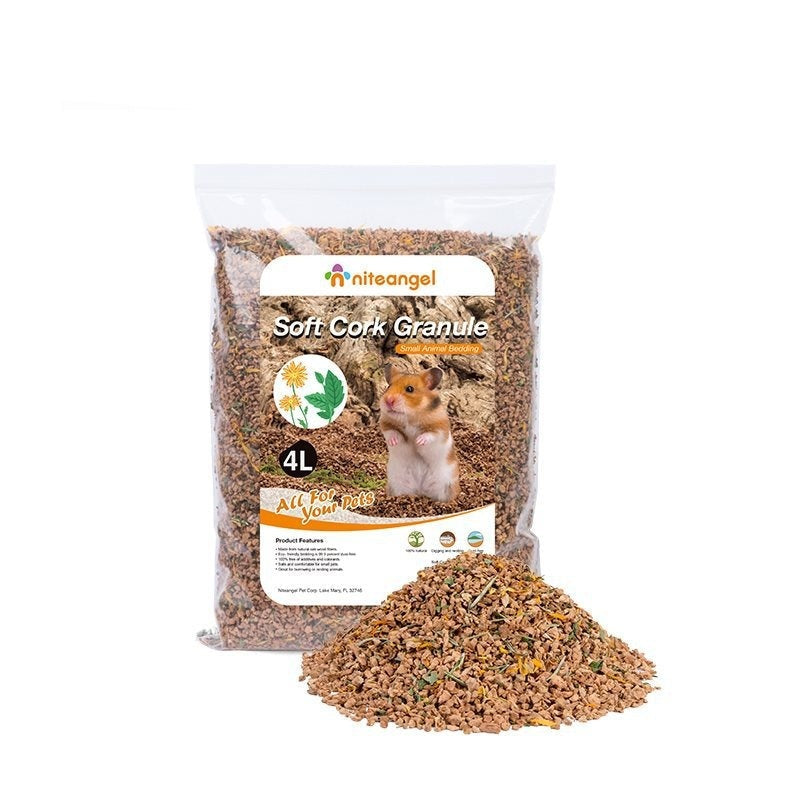 Oak Cork Hamster Bedding Dust Free Landscaping Supplies For Pet Care