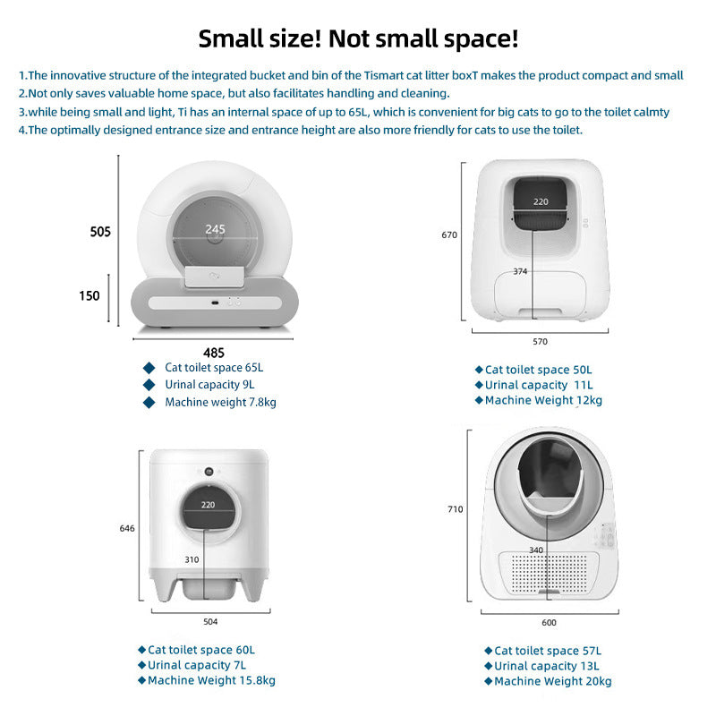Pet Automatic Smart Self Cleaning Deodorizing Litter Box
