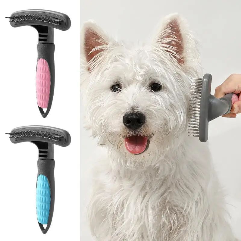 Pet Grooming Comb Hair Removal Shedding Brush For Pet Care