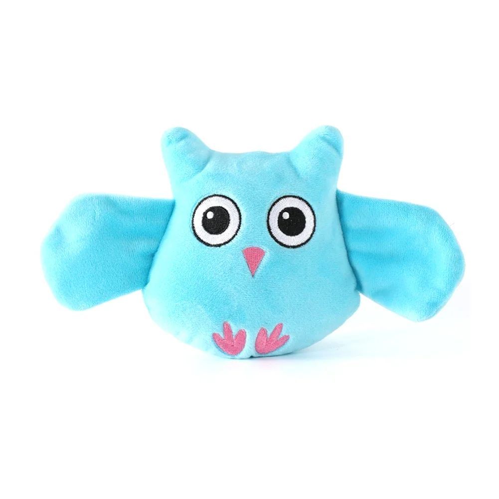 Animal Shape Squeaky Plush Bite Resistant Pet Toy